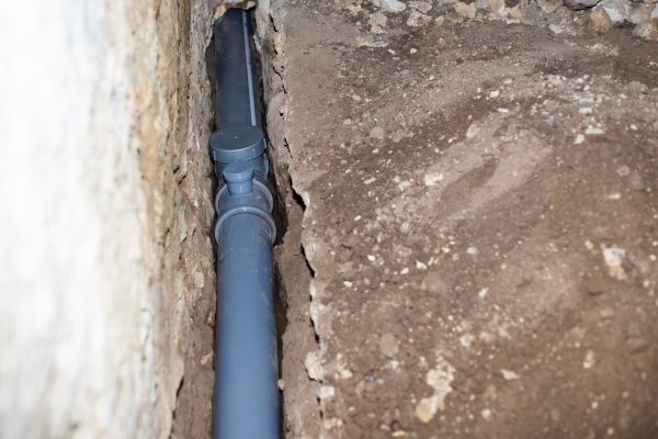 Drain Line Installation in Peoria